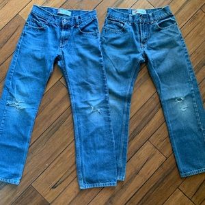 Boys’ Levi’s 505 & 514 Jeans- Size 12